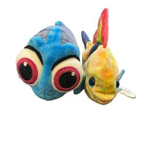 The Disney Store Dory TY Beanie Baby Aruba Angel Fish Finding Nemo Plush Set